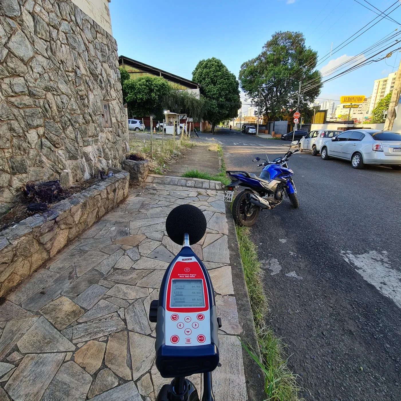 Registro do ambiente e das condições do levantamento, selecionado do acervo deste atendimento.