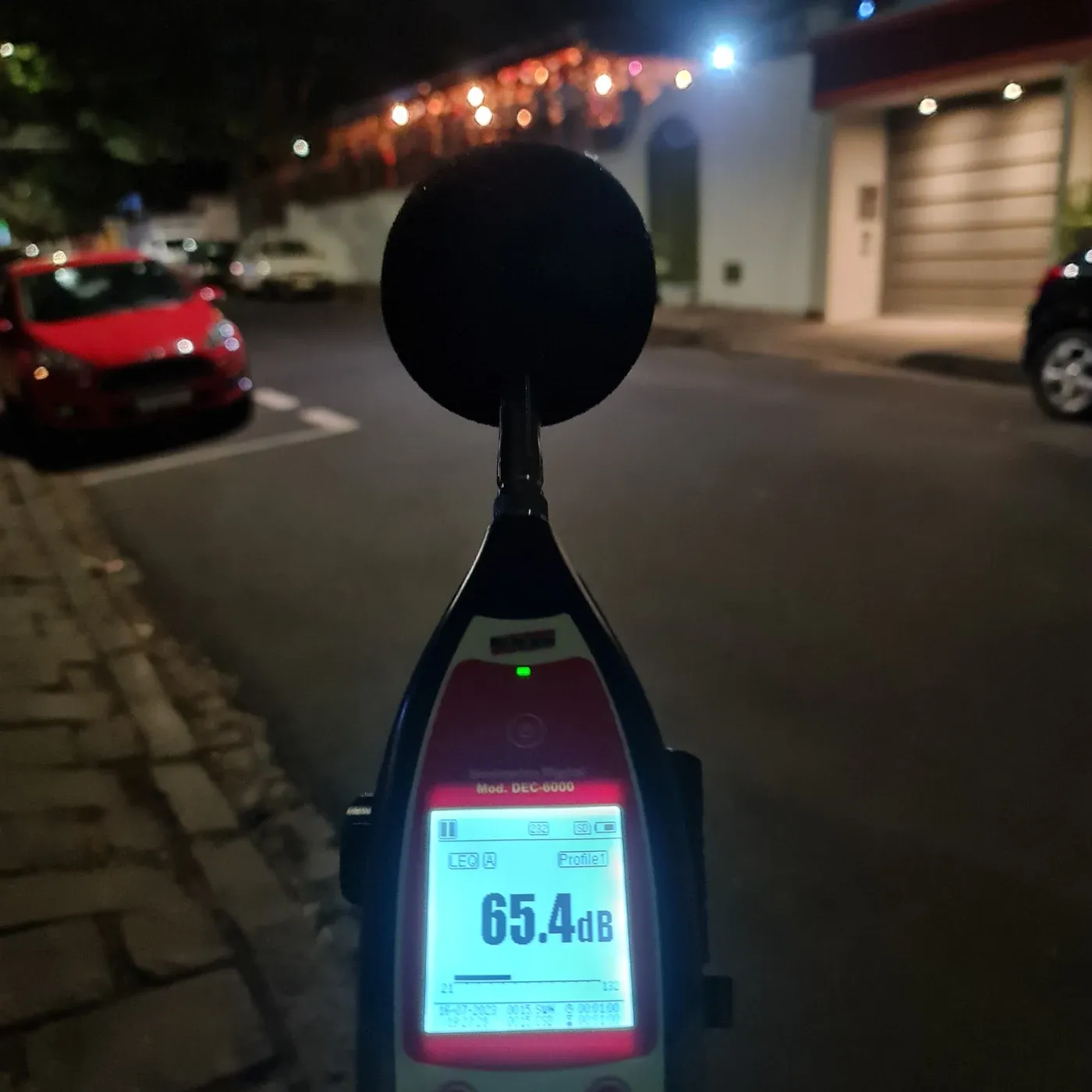 Registro do ambiente e das condições do levantamento, selecionado do acervo deste atendimento.