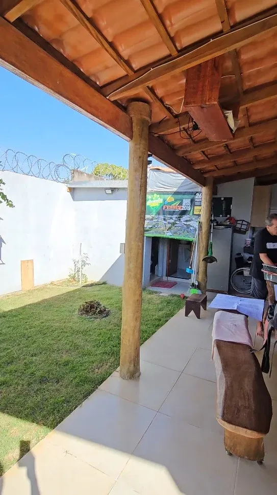 Área residencial registrada no levantamento para implantação do estúdio.