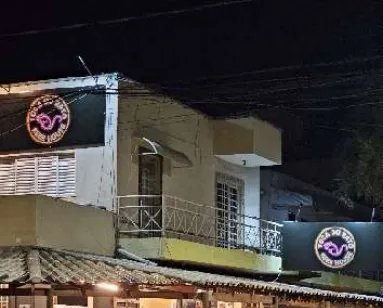Fachada do imóvel avaliado, em registro da visita técnica.