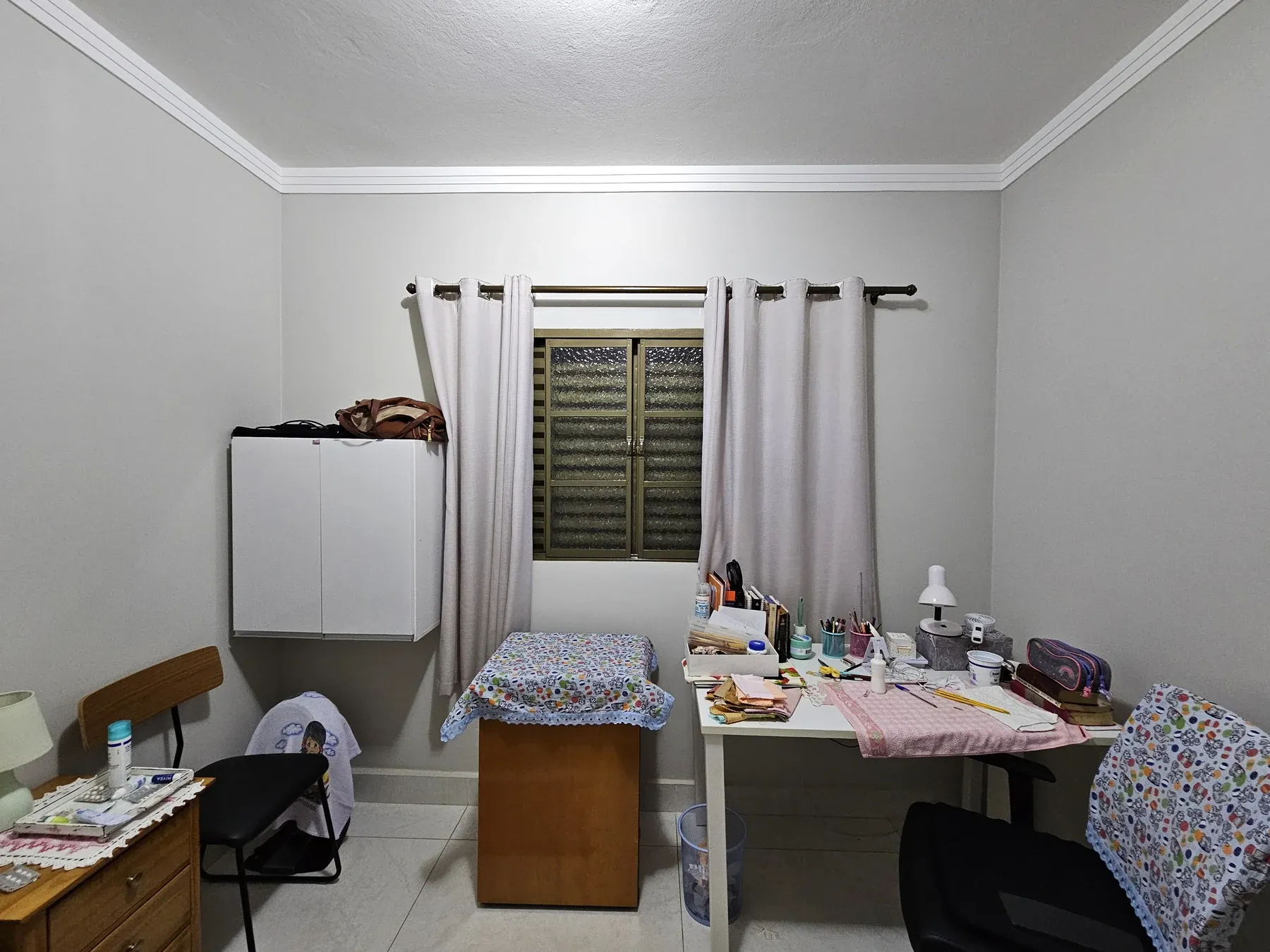 Residência: quartos e corredor