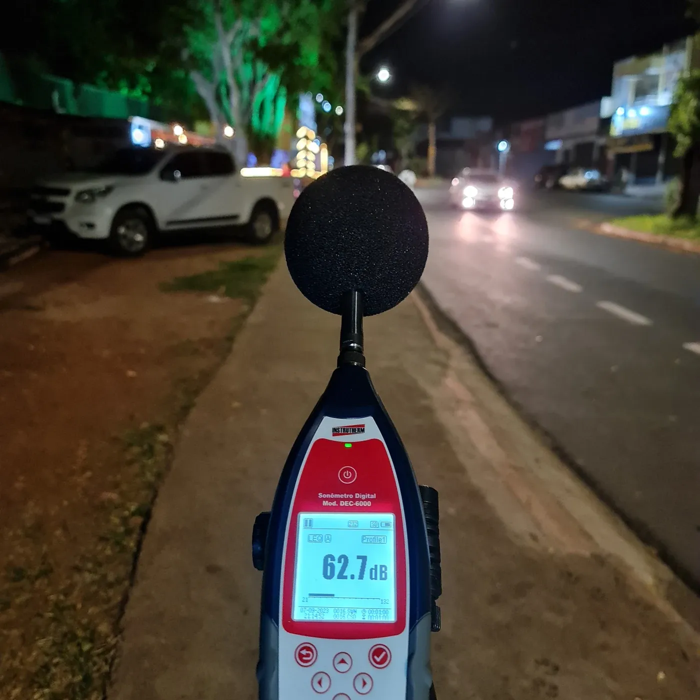 Registro do ambiente e das condições do levantamento, selecionado do acervo deste atendimento.