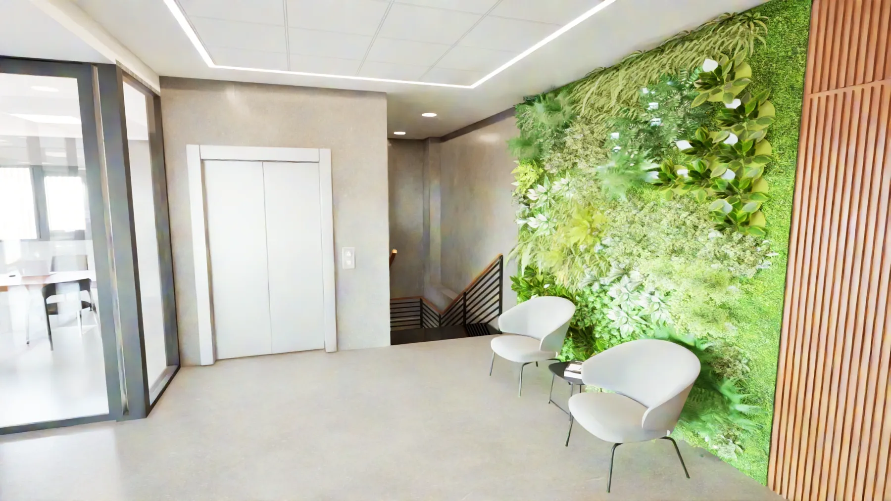 Recepção da sede: imagem do acervo utilizada para contextualizar o ambiente.